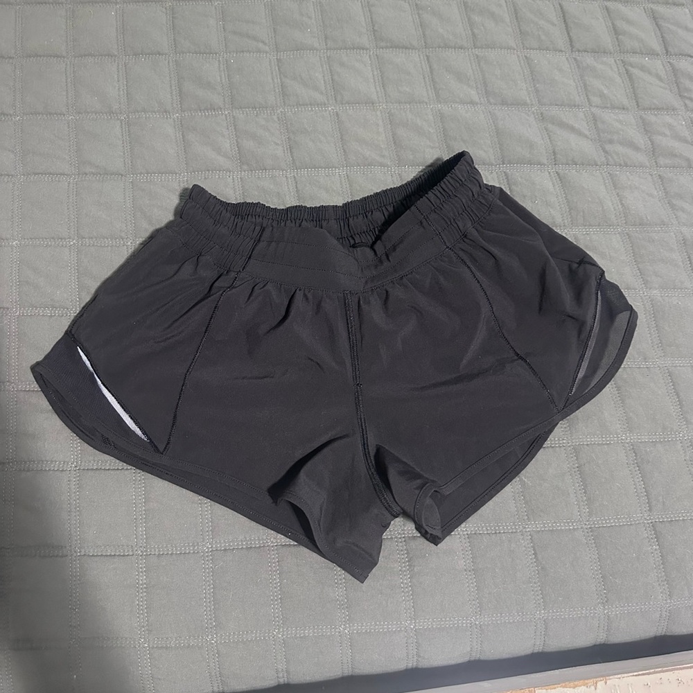 Lululemon hotty hot Black Shorts